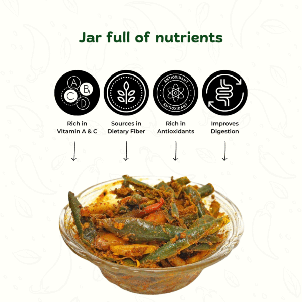 Ginger Garlic Chilli Mixed Achar - Image 4
