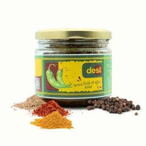 Green Chilli Stuffed Achar